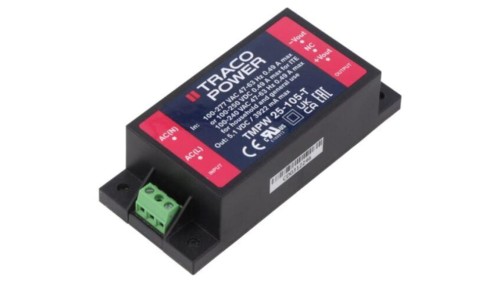 TMPW25-105-T Zasilacz impulsowy, do wbudowania, 20W, 5,1VDC, 3922mA, TMPW, 84