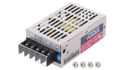 TXL025-05S Zasilacz impulsowy, do wbudowania,modułowy, 25W, 5VDC, 5A, Output: 1