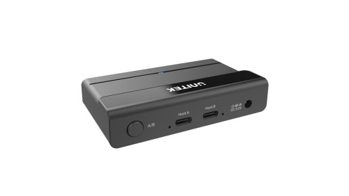 Unitek Przełącznik KVM 4x USB-A 5Gbps aktywny
