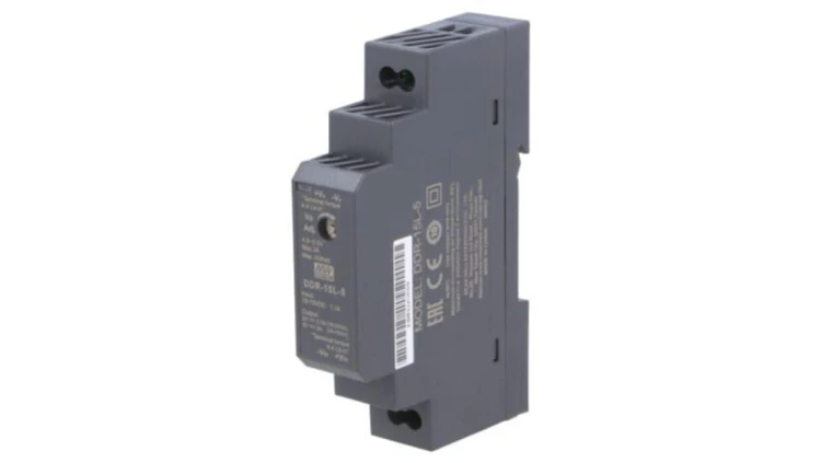 DDR-15L-5 Przetwornica DC/DC, 15W, Napięcie wejściowe: 18÷75VDC, Napięcie wyjściowe: 5VDC, Iwyj: 3A, DDR