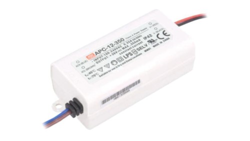 APC-12-350 Zasilacz impulsowy, LED, 12,6W, 9÷36VDC, 350mA, 90÷264VAC, IP42