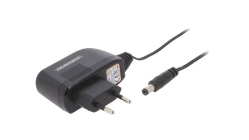 AMA5ER4L-050100Y Zasilacz impulsowy, sieciowy,wtykowy, 5VDC, 1A, 5W, Wyj: 5,5/2,1