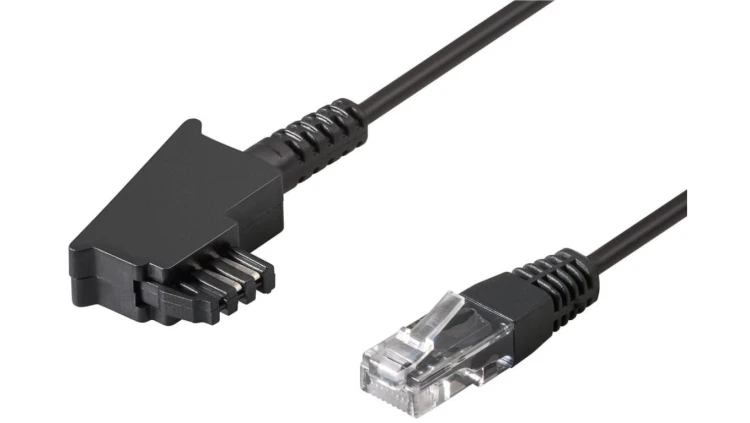 Kabel przyłączeniowy TAE-F do DSL/VDSL - Długość kabla 6 m
