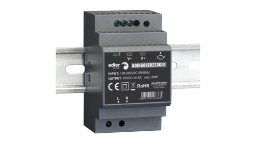 Zasilacz DIN 12V 60W ADIN6012 Adler