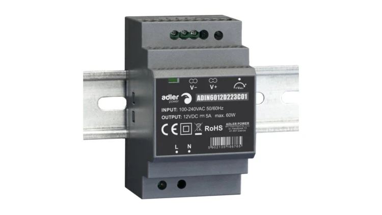 Zasilacz DIN 12V 60W ADIN6012 Adler