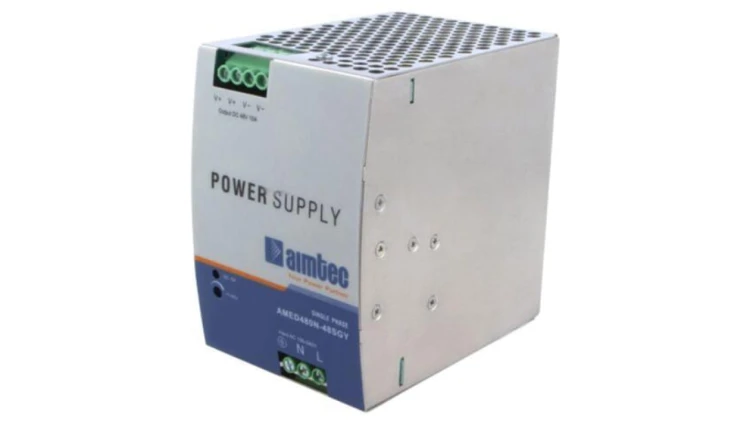 AMED480N-48SGY Zasilacz impulsowy, na szynę DIN, 480W, 48VDC, 10A, 90÷264VAC