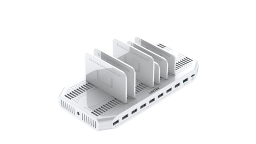 Unitek Y-2190 stacja ładująca 10xUSB 160W