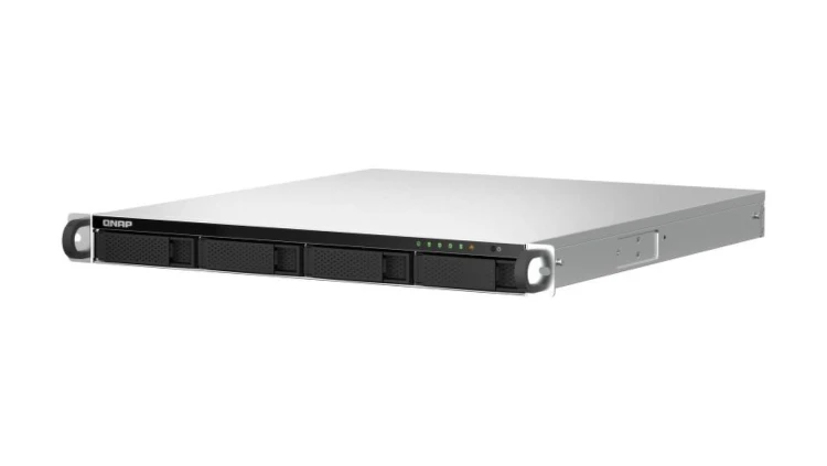 QNAP TS-464U-8G 4-zatokowy serwer NAS, Intel Celeron, 8GB RAM, 2x 2,5GbE RJ-45, RACK