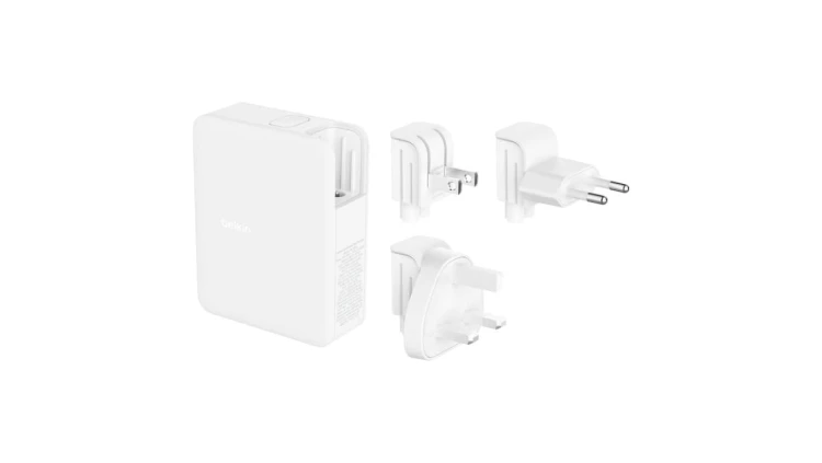 Belkin 140W 4-Port GaN Wall Charger, White