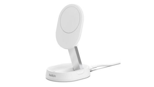 Belkin BoostCharge Pro Ładowarka indukcyjna MagsSafe, Qi2, biała
