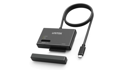 Unitek Mostek USB-C na dyski SATA i M.2 MVMe