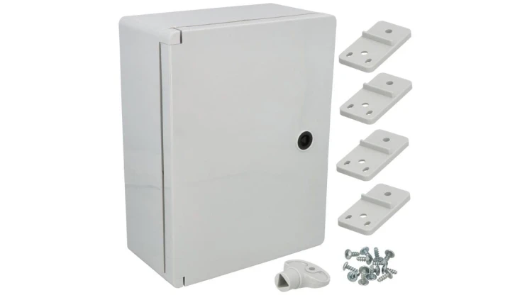 Rozdzielnia skrzynka elektryczna obudowa 330x250x130 ABS hermetyczna IP65