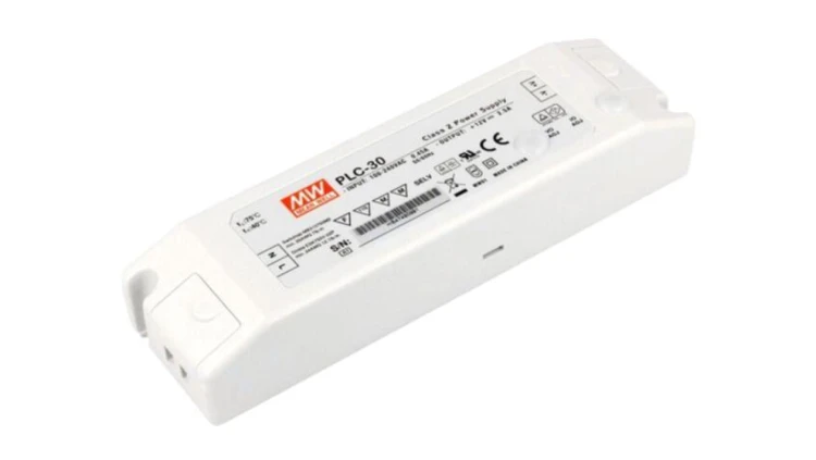 PLC-30-27 Zasilacz impulsowy, LED, 30,24W, 27VDC, 1,12A, 90÷264VAC, IP20