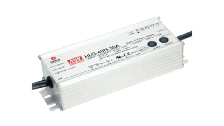 HLG-40H-12A Zasilacz impulsowy, LED, 40W, 12VDC, 2÷3,33A, 90÷305VAC, IP65