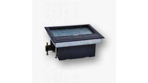 Puszka podłogowa 8-modułowa do montażu osprzętu 22,5x45 (45x45) EM/FLB-SCF169P