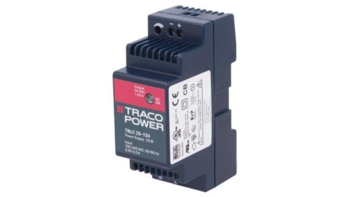 TBLC25-124 Zasilacz impulsowy, na szynę DIN, 25W, 24VDC, 1,05A, 85÷264VAC