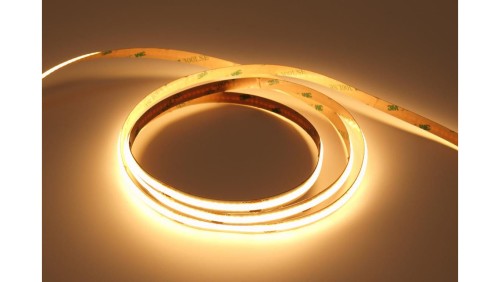 Taśma LED COB 5W 24V 5m biała ciepła UQS-COB-5W-WW-24V-5m