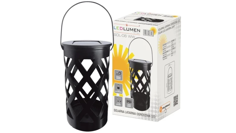 SOL-06 Solarna latarnia LED ogrodowa WW
