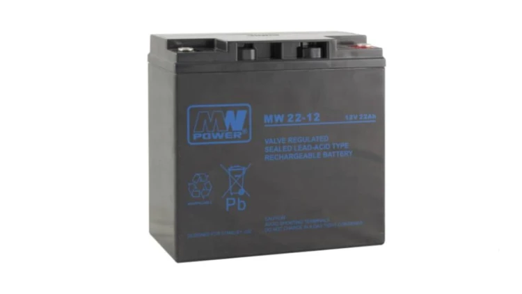 Akumulator MW 22-12 22Ah 12V do UPS, wysoka jakość