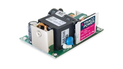 TXO45-124-J Zasilacz impulsowy, otwarty, 45W, 90÷264VAC, Output: 1, Uwyj: 24VDC