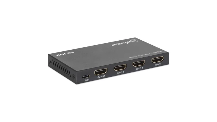 3-portowy przełącznik HDMI 2.0 4K*60hz 3x1 automat