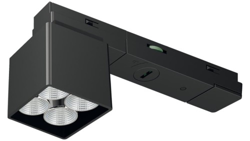 Oprawa punktowa, czarna, Häfele Lighting OneCable Spot 4 TT Connect, 24 V (Multi-White), 83368323