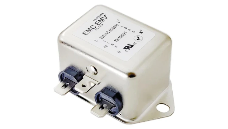 Jednofazowy filtr EMI Akyga EMC EMV EN2020-6-F 6A 120-250VAC 50/60Hz