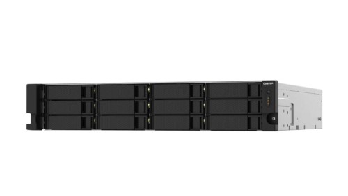 QNAP TS-1232PXU-RP-4G 12-zatokowy serwer NAS, ARM, 4GB RAM, 2x 10GbE SFP+ 2x 2,5GbE RJ-45, RP RACK