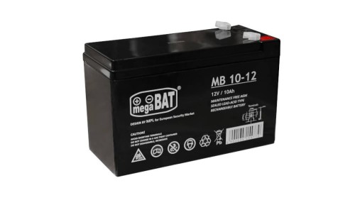 MB 10-12 Akumulator 10Ah 12V AGM do zabawek, do CCTV (151/65/94mm)