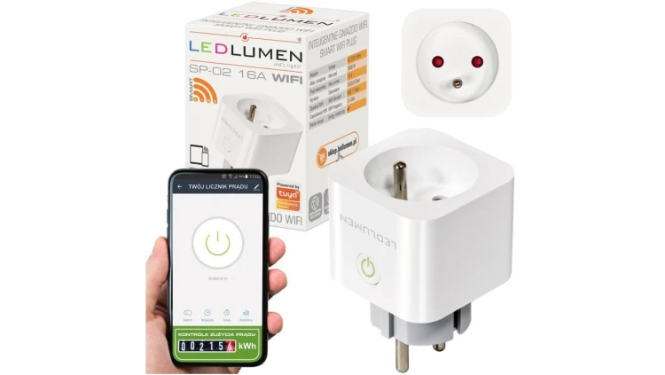SP-02 16A gniazdo WiFi TUYA
