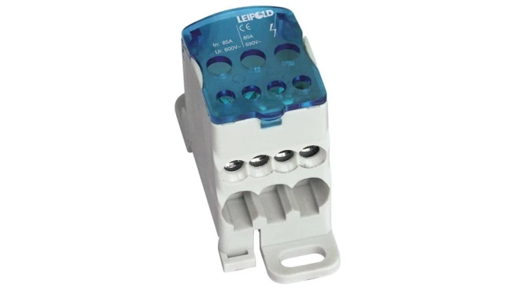 Blok rozdzielczy, mostek łączeniowy 80 A 1x6-16mm,4x2,5-6mm,2x2,5-16mm UKK80A