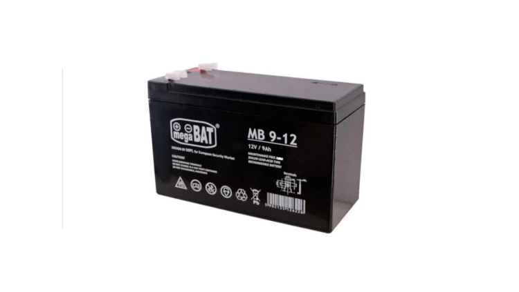 MB 9-12 Akumulator 9Ah 12V AGM do zabawek, do CCTV (151/65/94mm)