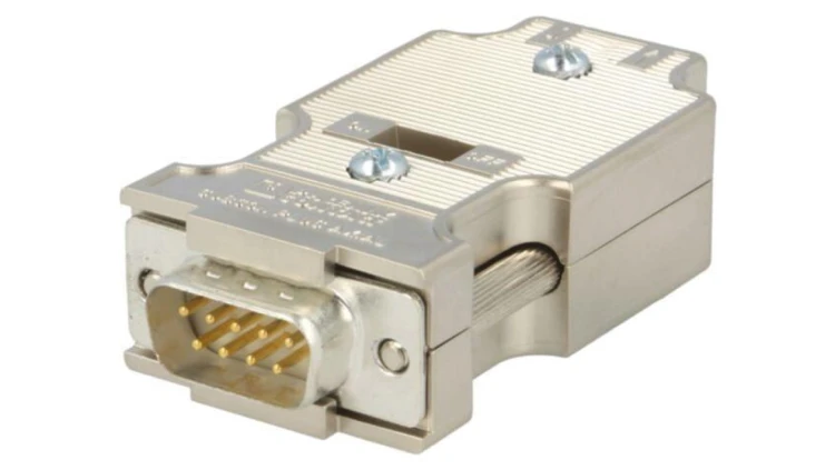 D-SUB-PLUS-M/AX9 D-Sub, il.pinów: 9, wtyk, męskie, proste, zacisk śrubowy, 100mA, 50V
