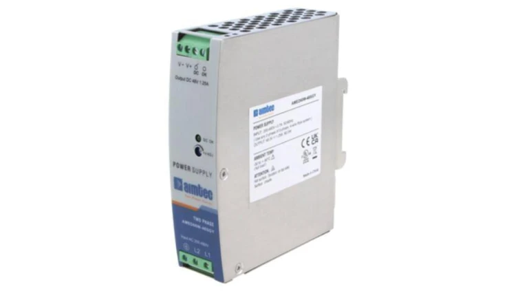 AMED60W-48SGY Zasilacz impulsowy, na szynę DIN, 60W, 48VDC, 1,25A, 180÷550VAC