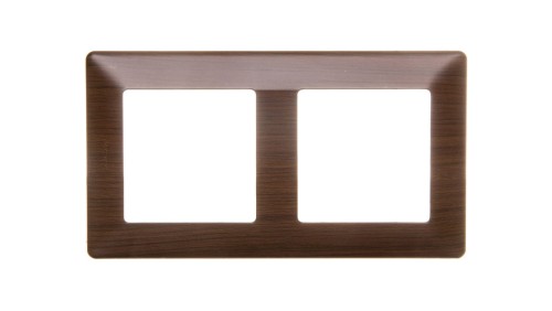 VALENA LIFE Ramka podwójna wenge 754172