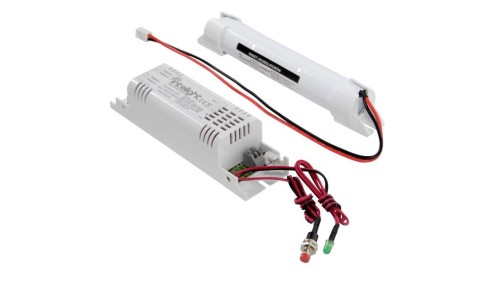 Zestaw PRIMUS LED D8.5/F 2h MT + NiCd 3xC 3,6V 2500mAh / panel led, plafon led zakres 100V-150V / 93299