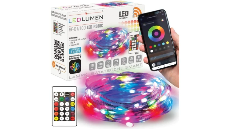 SF-01/100 LED RGBIC 10m USB SMART