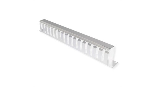 VALUE 19 Płyta przednia 1 U z kanałem manewrowym 40 x 60 mm, szara