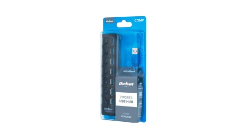 HUB USB 3.0 7 portowy Rebel