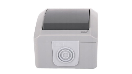 WŁĄCZNIK ŚWIATŁA NATYNKOWY ŁĄCZNIK POJEDYNCZY DO ŚWIATŁA IP54 NORA 4/M/21550010203