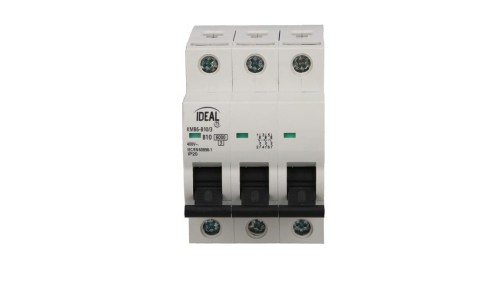 Wyłącznik nadprądowy 3P B 10A 6kA AC KMB6-B10/3 VDE 23164