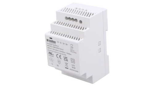 AMED60S-5SGY Zasilacz impulsowy, na szynę DIN, 54W, 5VDC, 4,5A, 90÷264VAC, 3kV