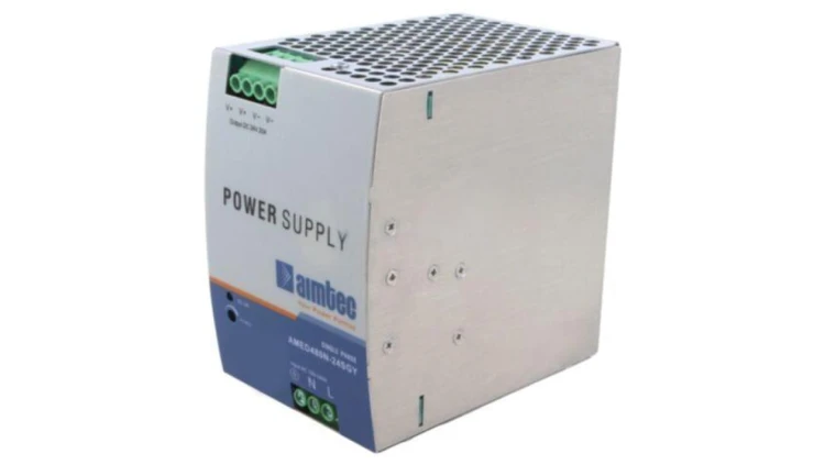 AMED480N-24SGY Zasilacz impulsowy, na szynę DIN, 480W, 24VDC, 20A, 90÷264VAC