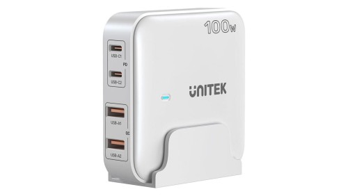 Unitek Ładowarka biurkowa GaN 100W 2xUSB-A 2xUSB-C