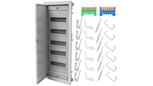 H3L ROZDZIELNICA ELEKTRYCZNA Modułowa Podtynkowa 5x12 60 modułów ZESTAW
