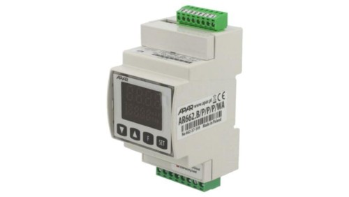 AR662BPPPWA Moduł - regulator, temperatura, SPST-NO, OUT 2: SPST-NO, 0/4mA÷20mA
