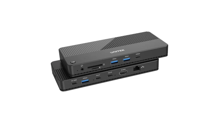 Unitek Przełącznik KVM 4K Hub USB 11 portów