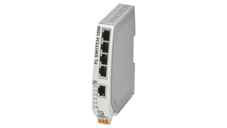 1085254 Switch Ethernet, niezarządzalny, Ilość portów: 5, 9÷32VDC, RJ45