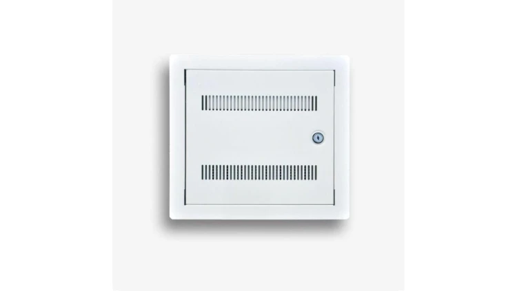 Telekomunikacyjna skrzynka mieszkaniowa p/t EmiterNet typ PW1Z (z zamkiem) wym.: 355 x 330 mm (szer. x wys.) EM/TSM-PW1Z