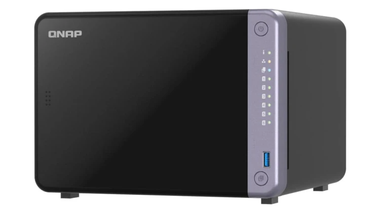 QNAP TS-632X-4G 6-zatokowy serwer NAS, ARM, 4GB RAM, 2x 10GbE SFP+, 2x 2,5GbE RJ-45, Tower